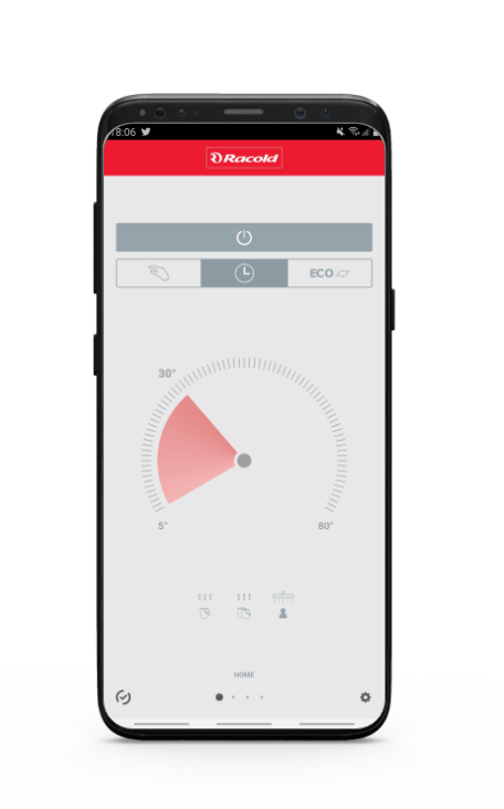Racold Omnis Wi-Fi Water Heater Connected & Controlled by Net App