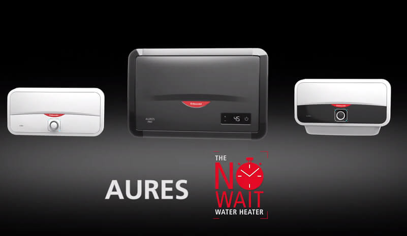 The Aures Launch, The No Wait Water Heater by Racold